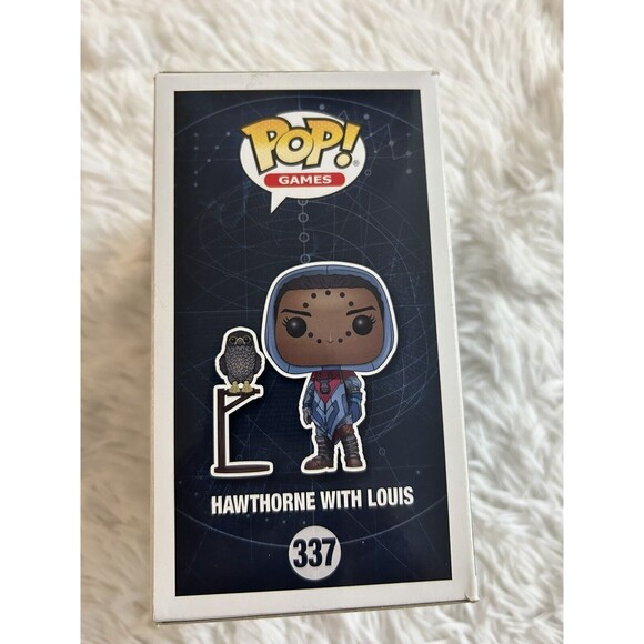 New Funko Pop Games Destiny 337 Hawthorne with Louis Vinyl Figure - Picture 2 of 3